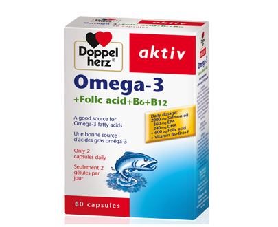 Doppelherz Omega-3 (60 Capsules) 36Pkt/Ctn